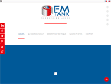 Tablet Screenshot of fmtank.com